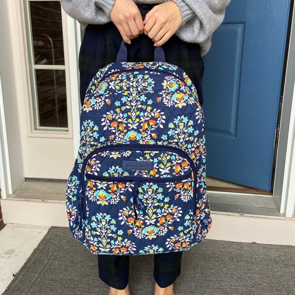 vera bradley campus backpack dimensions